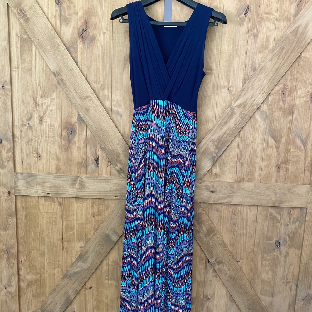 Bump friendly maxi dress